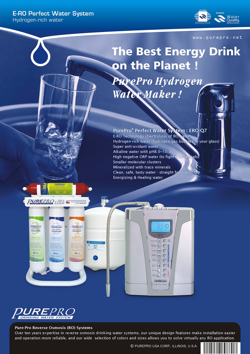 PurePro Water Ionizer JA-703